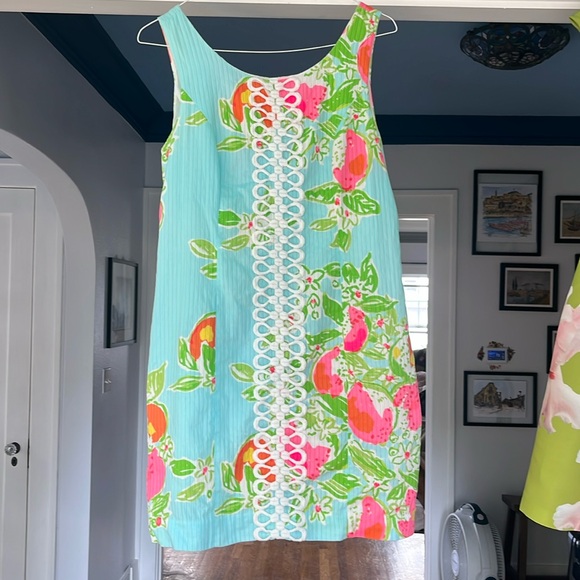 Lilly Pulitzer Dresses & Skirts - Lilly Pulitzer Cathy Shift Pink Lemonade imperfect sz 8